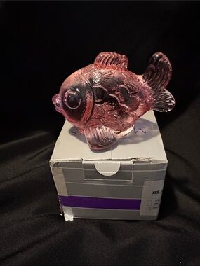 Pink Marquis by Waterford paperweight